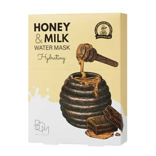 BOM Honey & Milk Water Mask Drėkinanti lakštinė veido kaukė