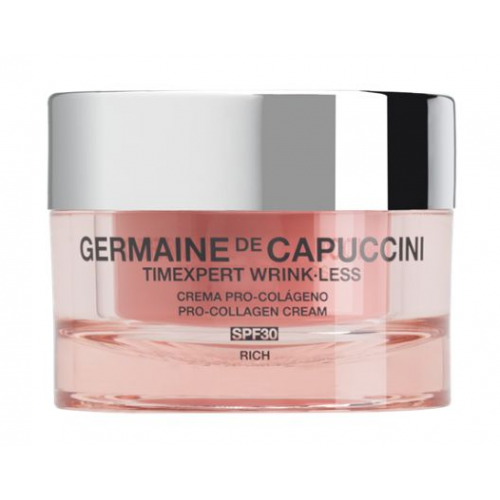 Germaine de Capuccini Timexpert Wrink Less Pro-Collagen Rich Day Cream Dieninis veido kremas su SPF30 apsauga