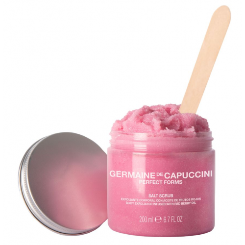 Germaine de Capuccini Perfect Forms Salt Scrub Mineralinių druskų ir raudonųjų vaisių kūno odos šveitiklis