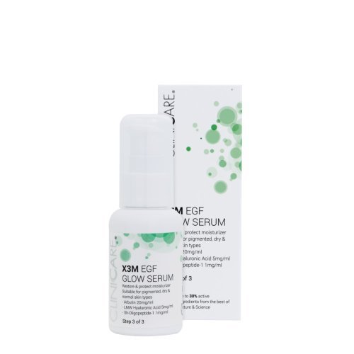 Cliniccare X3M EGF Glow Serum Moisturizer Step 3