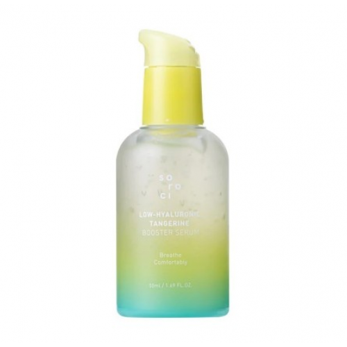 Soroci Low Hyaluronic Tangerine Booster Serum Stiprinamasis veido serumas