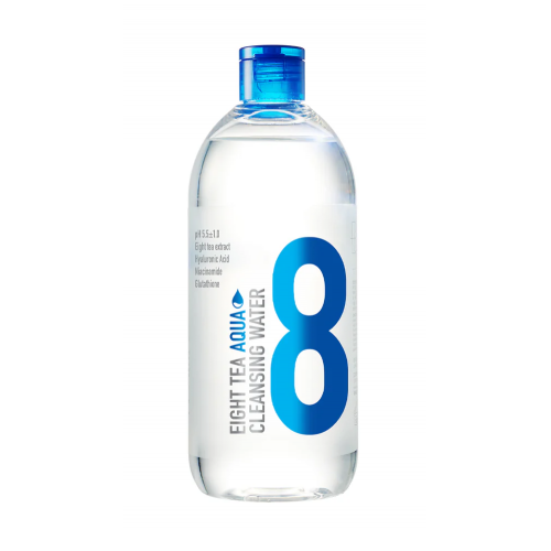 BOM Eight Tea Aqua Cleansing Water Micelinis valomasis vanduo