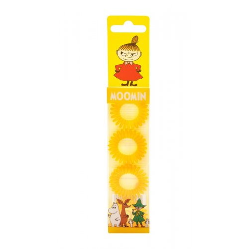 MOOMIN MOOMIN Hair Ring Yellow 4 pcs