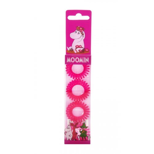 MOOMIN MOOMIN Hair Ring Pink 4 pcs