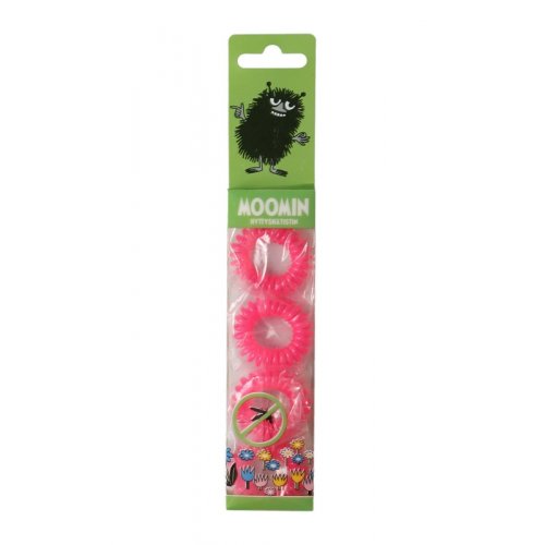 MOOMIN Anti Mosquito Band Pink Käevõru, sääskede juuksekumm