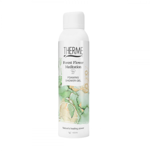 Therme Forest Flower Meditation Foaming Shower Gel Dušo putos