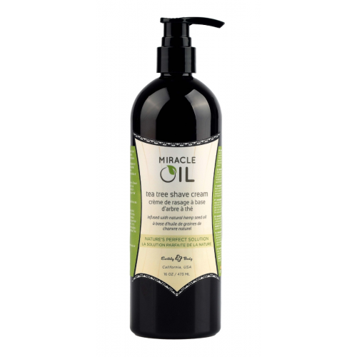 Hemp Seed Miracle Oil Tea Tree Shave Cream Skutimosi kremas