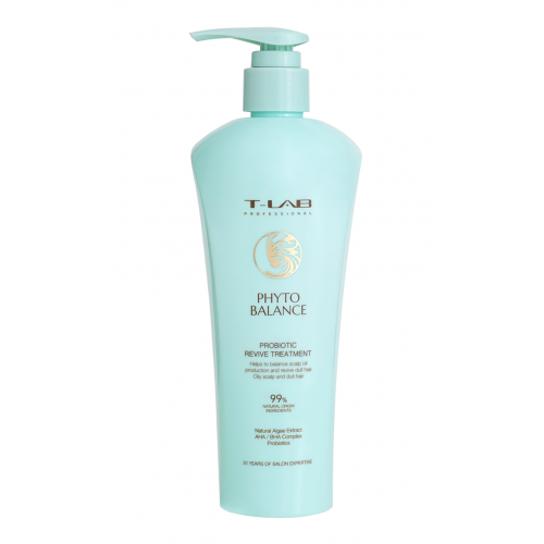 T-LAB Professional Phyto Balance Probiotic Revive Treatment Kondicionierius - kaukė su probiotikais