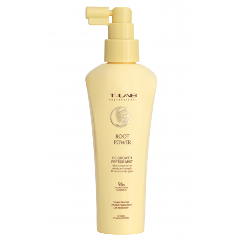 T-LAB Professional Root Power Re-Growth Peptide Mist Plaukų dulksna skatinanti plaukų augimą