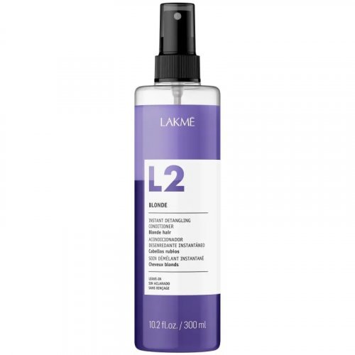 Lakme L2 Blonde Instant Detangling Conditioner Nenuplaunamas kondicionierius šviesiems plaukams