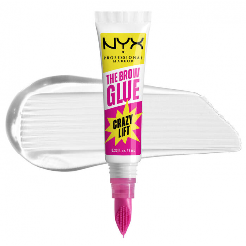 NYX Professional Makeup The Brow Glue Crazy Lift Brow Lamination Gel Clear