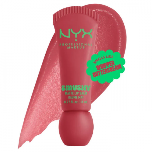 NYX Professional Makeup Smushy Matte Lip Balm Lūpų balzamas su spalva