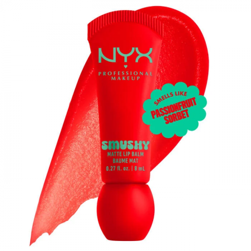 Photos - Lipstick & Lip Gloss NYX Professional Makeup Professional Makeup Smushy Matte Lip Balm 8ml Soft Sorbet KS717003