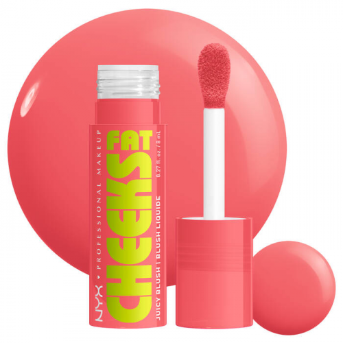 NYX Professional Makeup Fat Cheeks Juicy Liquid Blush Skysti skaistalai
