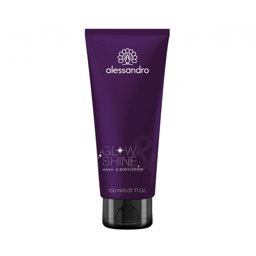 Alessandro Glow & Shine Hand and Body Lotion Švytėjimo suteikiantis rankų ir kūno losjonas