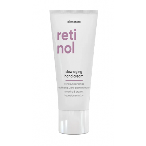 Alessandro Retinol Slow Aging Hand Cream Senėjimą lėtinantis rankų kremas