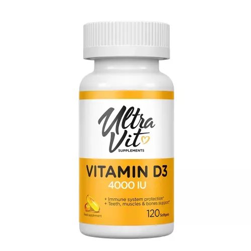VPLab Nutrition VPLab Nutrition UltraVit Vitamin D3 4000 IU 120 capsules
