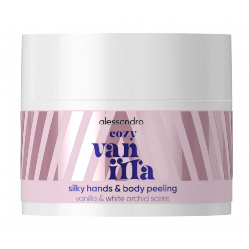 Alessandro Cozy Vanilla Silky Hands & Body Peeling Kūno ir rankų šveitiklis