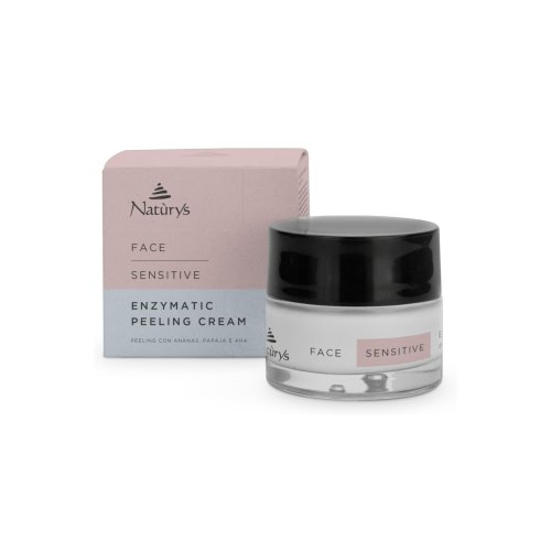 Natùrys Face Sensitive Enzymatic Peeling Cream Enziminis kreminis šveitiklis su AHA
