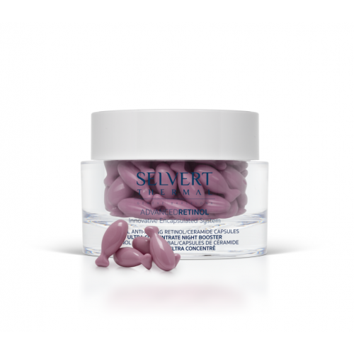 Selvert Thermal Glogal Anti-ageing Retinol Ceramide Capsules Ultra koncentruotos retinolio, keramidų kapsulės
