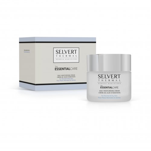 Selvert Thermal Daily Moisturising Cream For Normal & Dry Skin Drėkinamasis dieninis kremas sausai ir normaliai odai