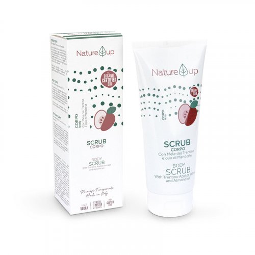 Naturys Nature Up Body Scrub Kehakoorija õunaekstrakti ja mandliõliga