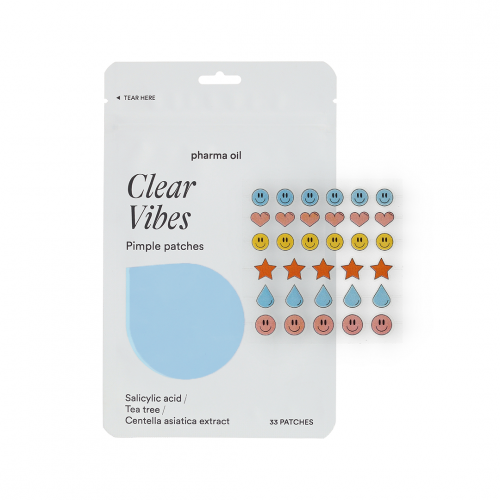 Pharma Oil Clear Vibes Pimple Patches Pleistrai spuogams