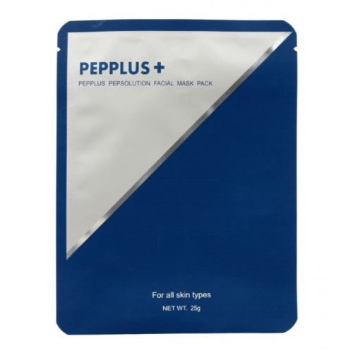Pepplus Pepsolution Facial Mask Lakštinė veido kaukė