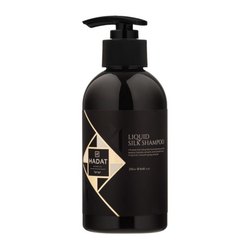 Hadat Cosmetics Liquid Silk Shampoo Blizgesį suteikiantis šampūnas