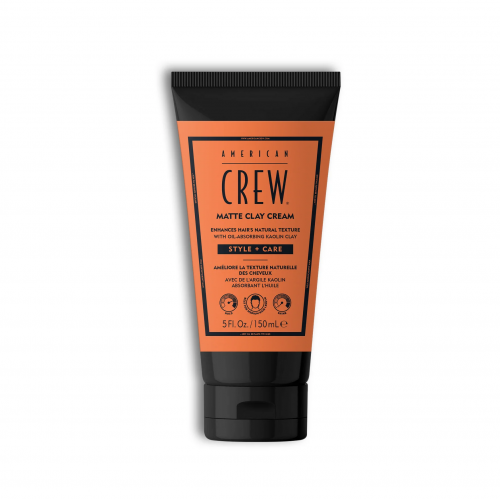 American crew Matte Clay Cream Plaukų formavimo priemonė su moliu
