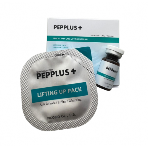 Pepplus Lifting Up Mask Staigaus efekto, stangrinanti veido kaukė