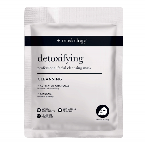 Maskology Detoxifying Professional Sheet Mask Valomoji veido kaukė