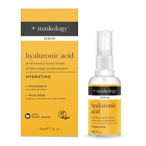 Maskology Hyaluronic Acid Professional Facial Serum Sejas serums ar hialuronskābi