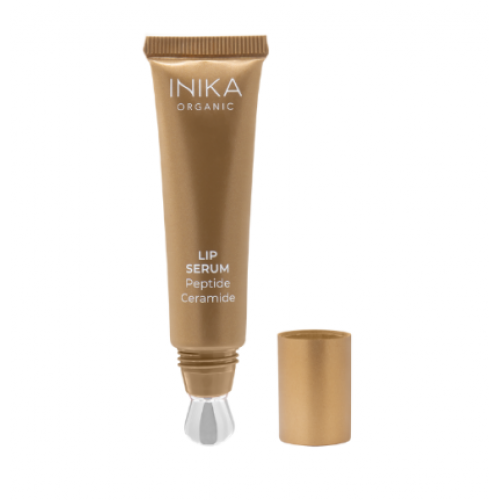 Inika Organic Lip Serum With Peptide, Ceramide 10ml Clear