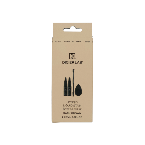 Didier Lab Hybrid Liquid Stain Brow & Lash Kit Antakių ir blakstienų dažymo rinkinys
