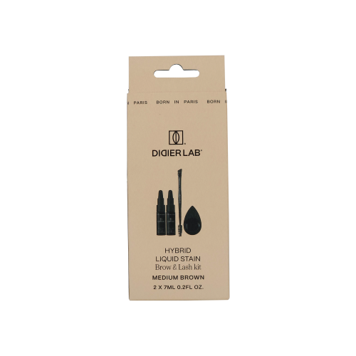 Didier Lab Hybrid Liquid Stain Brow & Lash Kit Antakių ir blakstienų dažymo rinkinys