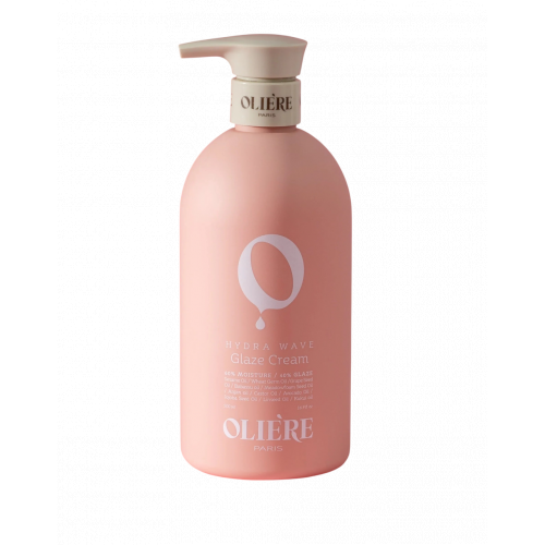 Oliere Paris Hydra Wave Glaze Cream Nenuplaunamas garbanotų ir banguotų plaukų kremas