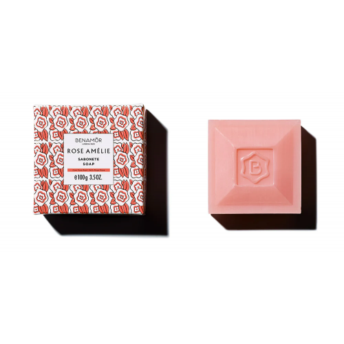 Benamor Rose Amélie Revitalizing Soap Atgaivinantis muilas