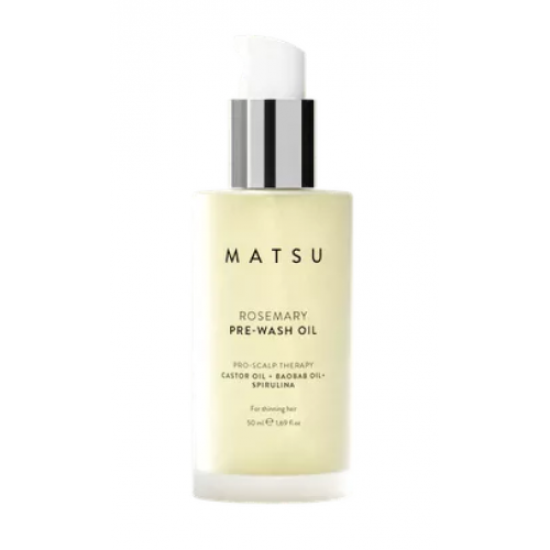 Matsu Rosemary Pre Wash Oil Stiprinamasis aliejus plaukams ir galvos odai