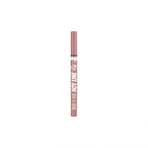 W7 Cosmetics Hot Line Plumping Liquid Lip Liner Apjomu palielinošs šķidrais lūpu kontūrzīmulis