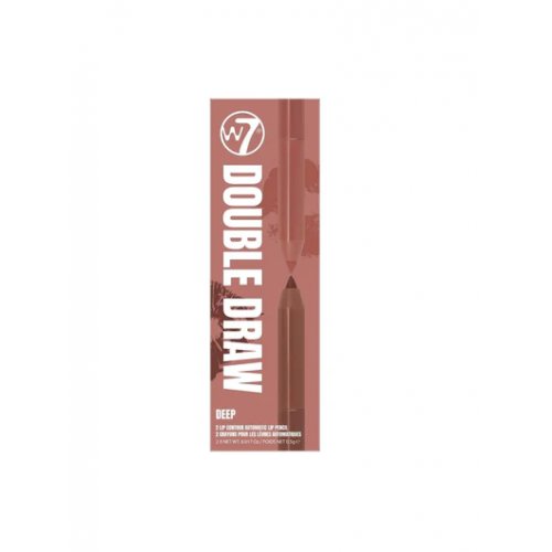 W7 Cosmetics Double Draw Lip Contour Duo Liners Huulekontuurpliiatsite komplekt