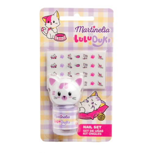 Martinelia Martinelia Lulu & Duki Nail Set Purple 3.5ml