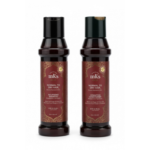 MKS eco MKS eco Hydrate Conditioner & Nourish Shampoo Hair Travel Set