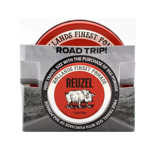 Reuzel Road Trip Red Set Plaukų priežiūros priemonių rinkinys