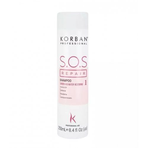 Korban Professional S.O.S Repair Shampoo Atstatomasis plaukų šampūnas