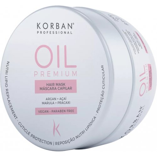Korban Professional Oil Premium Mask Drėkinanti plaukų kaukė