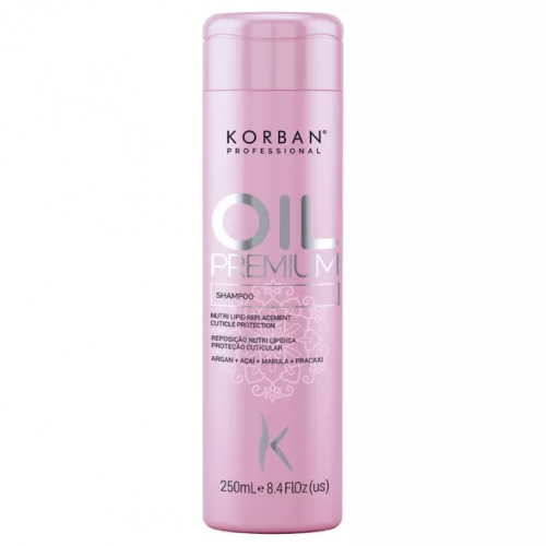 Korban Professional Oil Premium Shampoo Švelniai valantis plaukų šampūnas