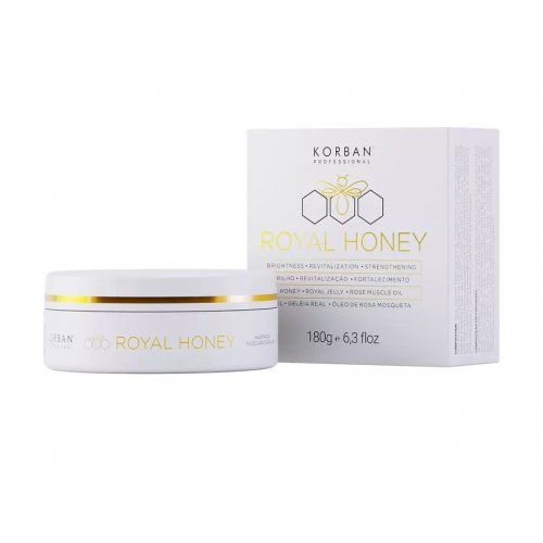 Korban Professional Royal Honey Mask Atkuriamoji plaukų kaukė
