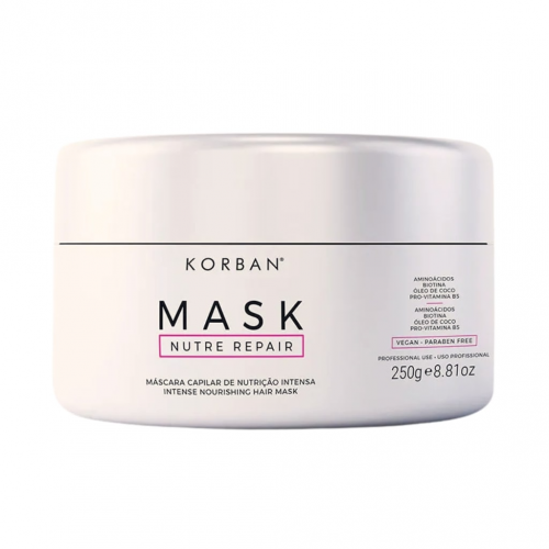 Korban Professional Mask Nutre Repair Atstatomoji plaukų kaukė