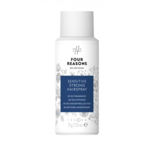 Four Reasons No Nothing Sensitive Strong Hairspray Bekvapis stiprios fiksacijos lakas